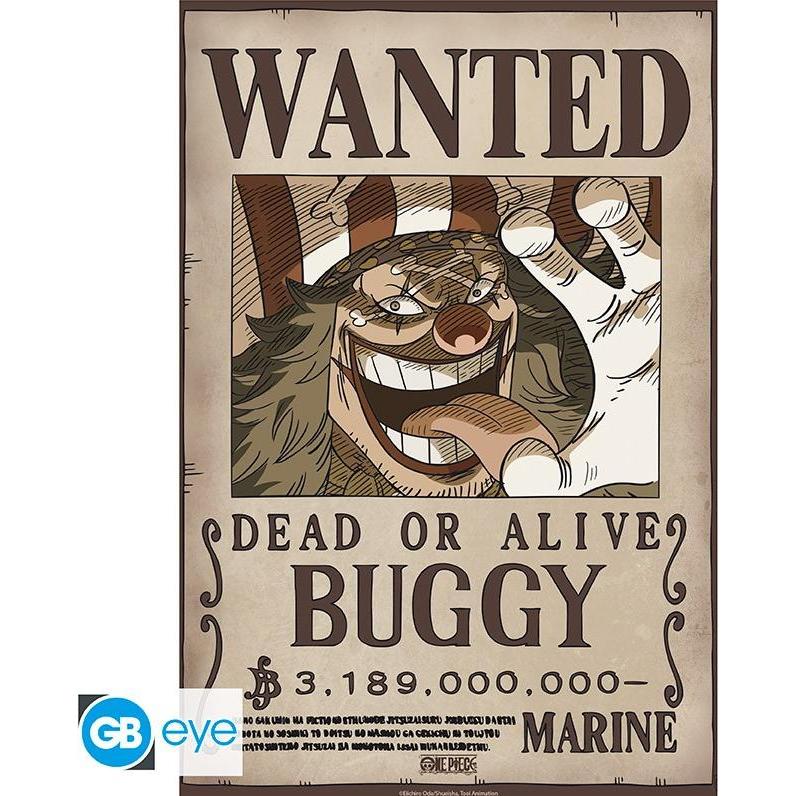 GB Eye, Quadri, ONE PIECE - Poster Chibi 52x38 - Cercasi Buggy Wano (52 x 38 cm)