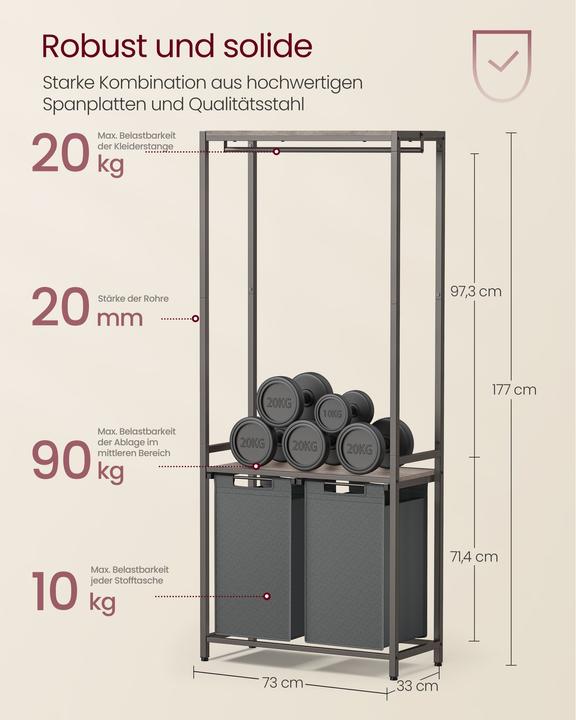 Produktbild Vasagle Laundry (92 l)
