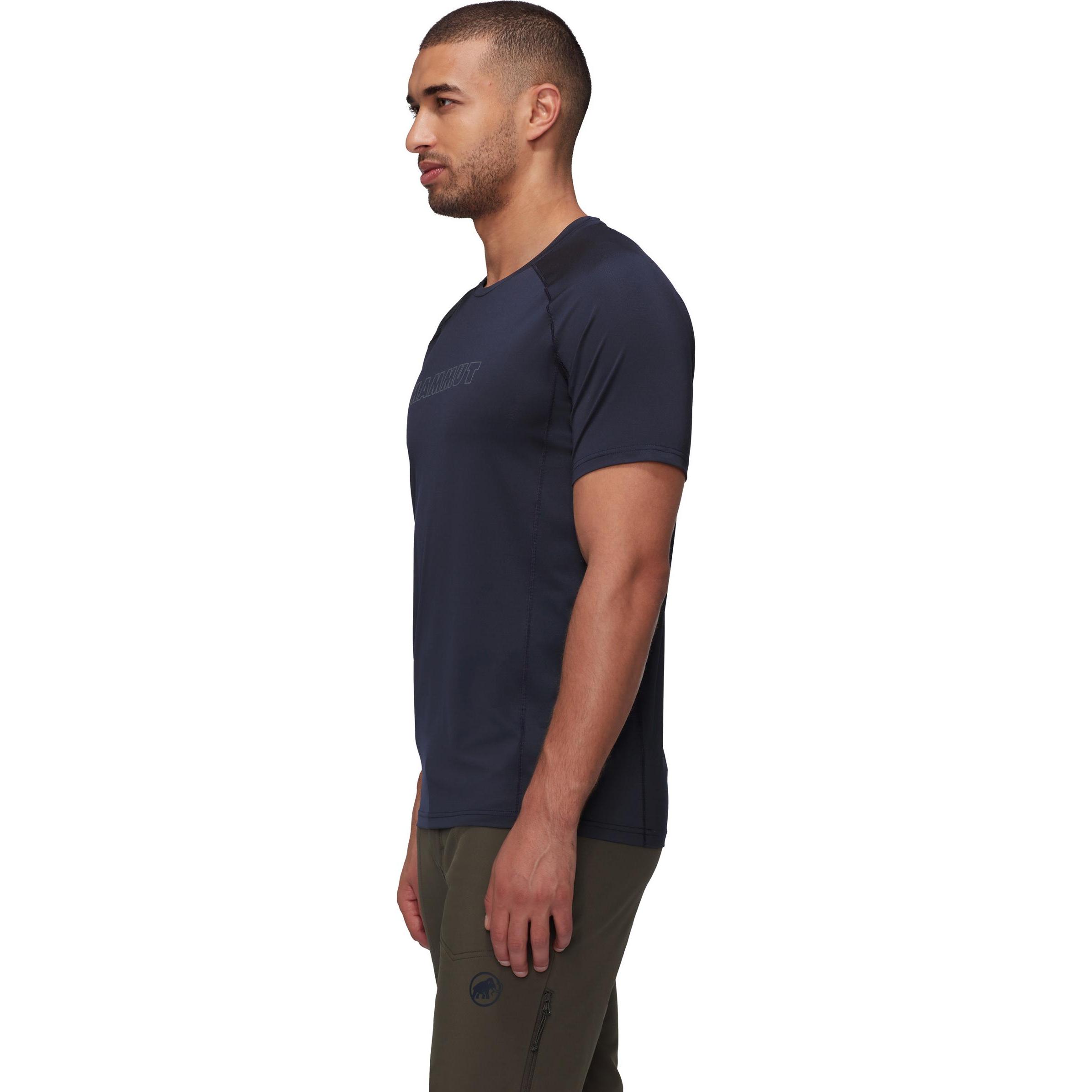 Thumbnail - Mammut, Herren, Shirt, Selun FL T-Shirt Logo, Blau, (S)