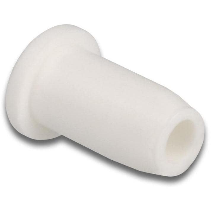 Delock LWL Staubschutzkappe für Steckverbinder mit 1,25 mm Hülse 10 Stück weiss (Blindmodul), Netzwerk Zubehör