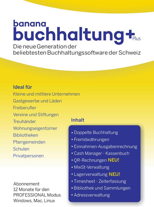 Actual product image Banana Buchhaltung Plus (12 months)