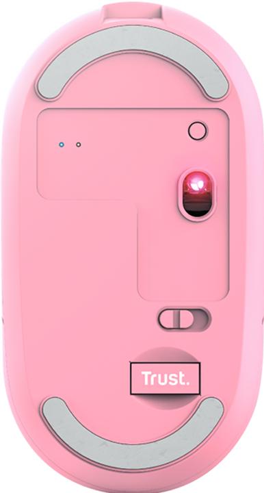 Actual product image Trust Mouse Puck Rechargeable Pink (Wireless)