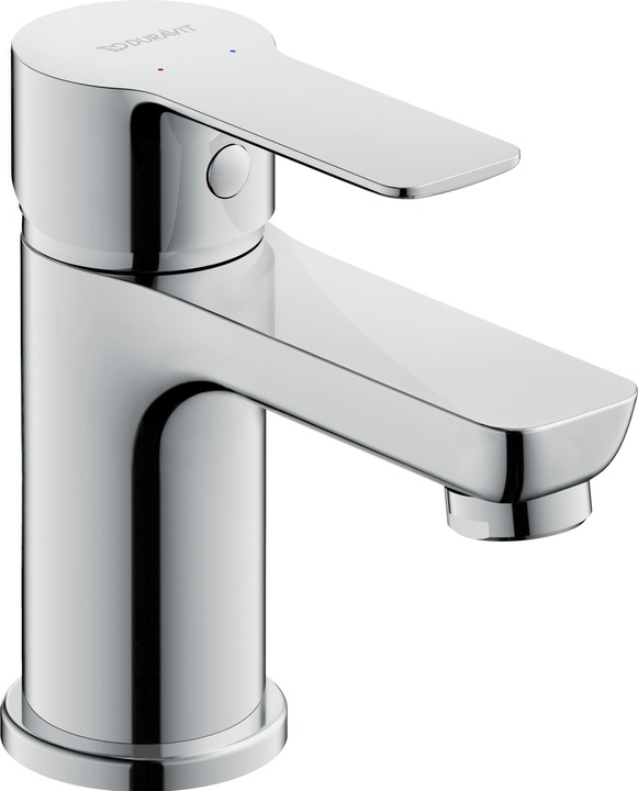 Actual product image Duravit Single lever basin mixer A.1 S without pop-up waste chrome