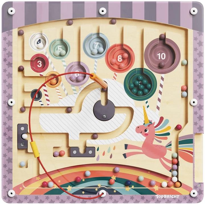 Actual product image Topbright Toys Magnetic educational game unicorn