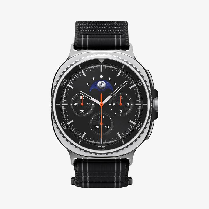 Actual product image Spigen WBFO Band for Samsung Galaxy Watch 8 / Classic (40/44/46mm) black (20 mm, 22 mm, Nylon)