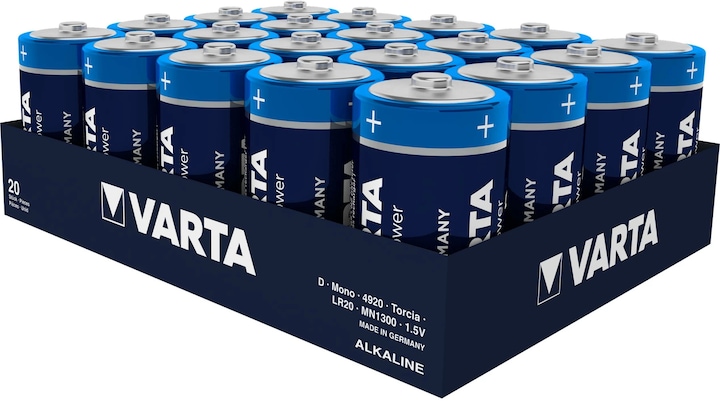 Produktbild Varta High Energy (20 Stk., D, 16500 mAh)