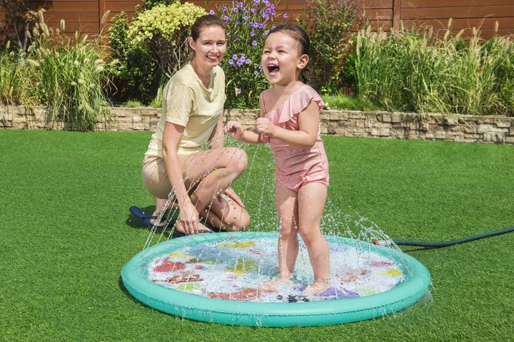 Actual product image Bestway Desert Dino 1.22 m Kids Inflatable Splash Pad