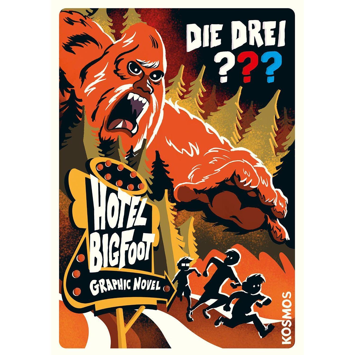 Die drei??? Hotel Bigfoot, Kinderbücher von Christopher Tauber, Calle Claus