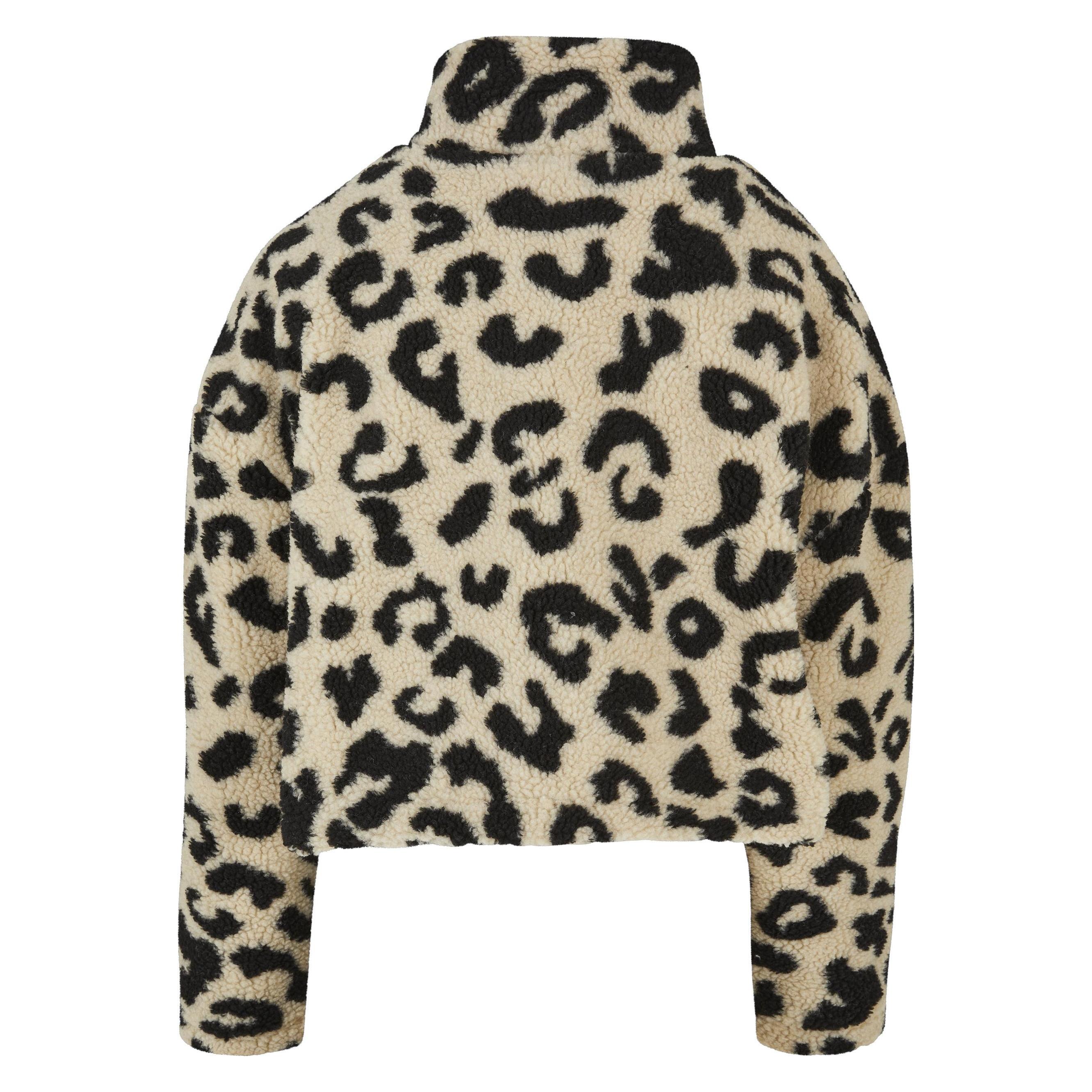 Urban Classics, Damen, Pullover, Aop Sherpa Troyer, Mehrfarbig, (M)