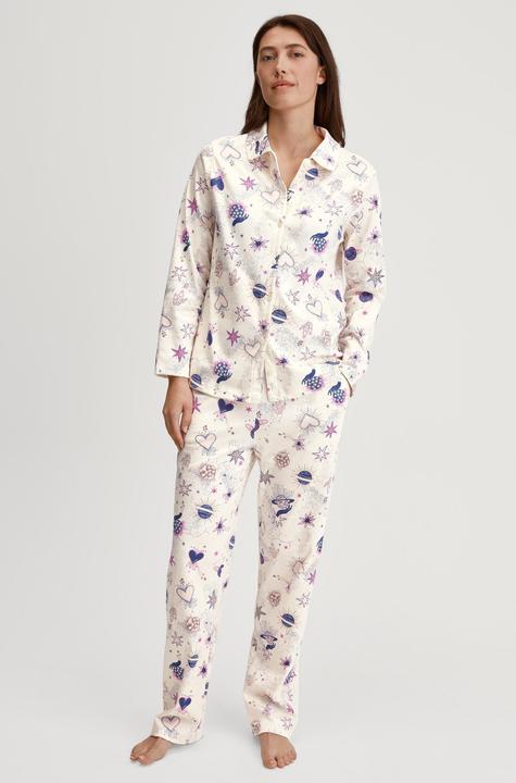 Immagine prodotto Calida Favourites Langarm-Shirt mit Knöpfen (40)