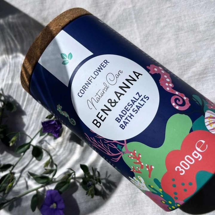 Actual product image Ben & Anna Bath Salt Corn Flower (Bath salts)