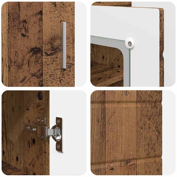 Produktbild vidaXL Holzschrank (30.50 x 30.50 x 73 cm)