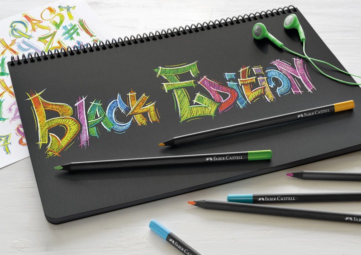 Actual product image Faber-Castell Black Edition (Sorted, 100 x)