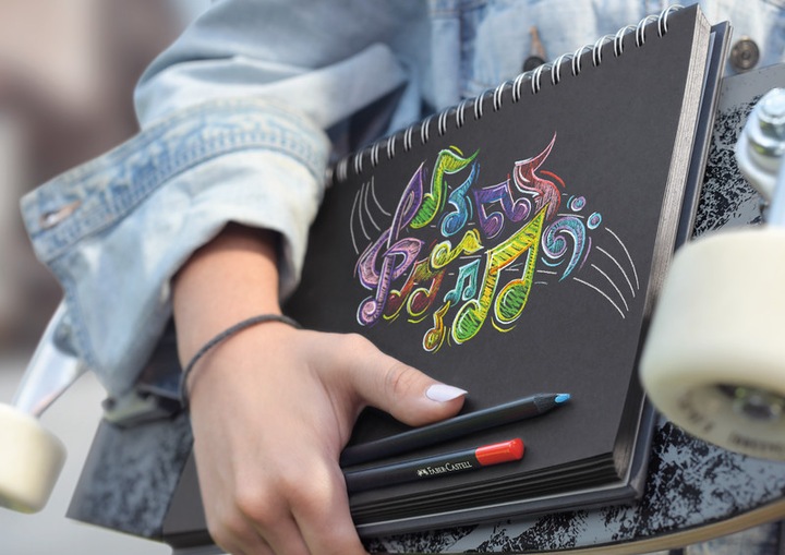 Actual product image Faber-Castell Black Edition (Sorted, 100 x)