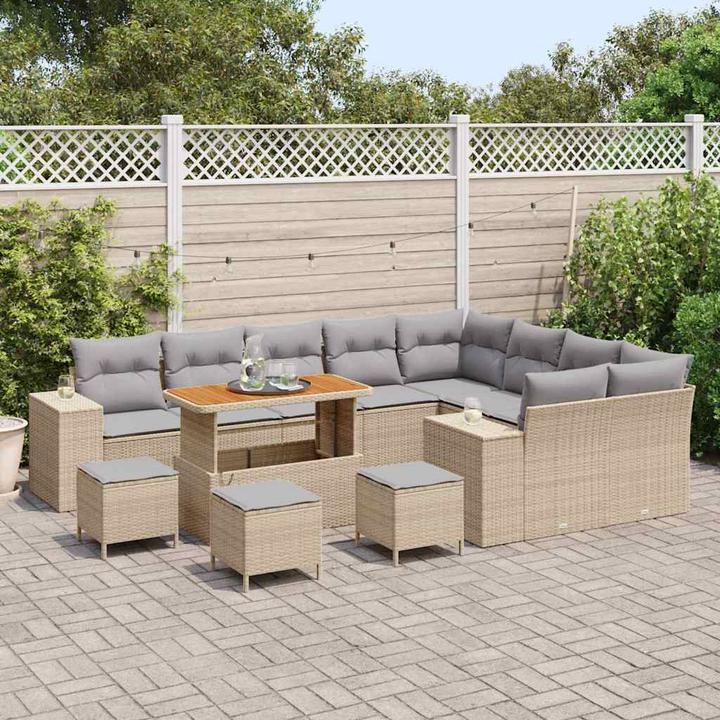 Actual product image vidaXL Garden sofa set