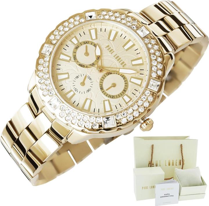 Paul Lorens PL8527B3-4D1 Damenuhr