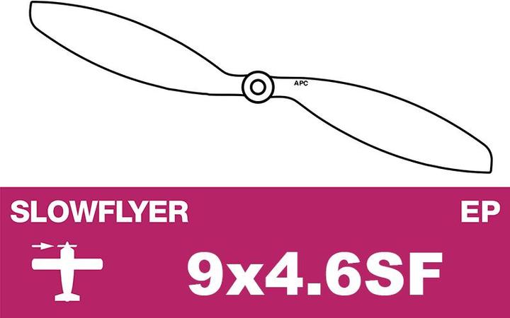 APC Slowflyer propeller 9X4.6SF