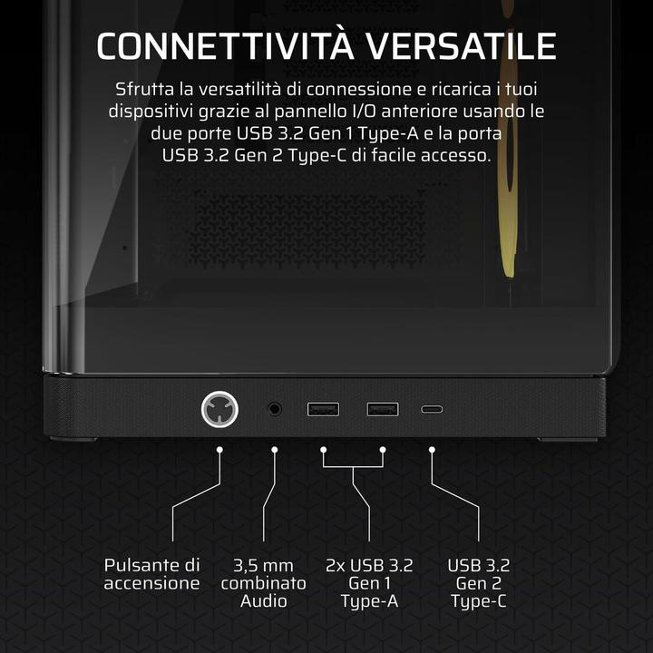 Actual product image Corsair Frame 4500X LX-R RGB (ATX, E-ATX, mATX, Mini-ITX)