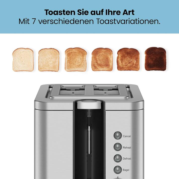 Actual product image Chefman Stainless steel toaster