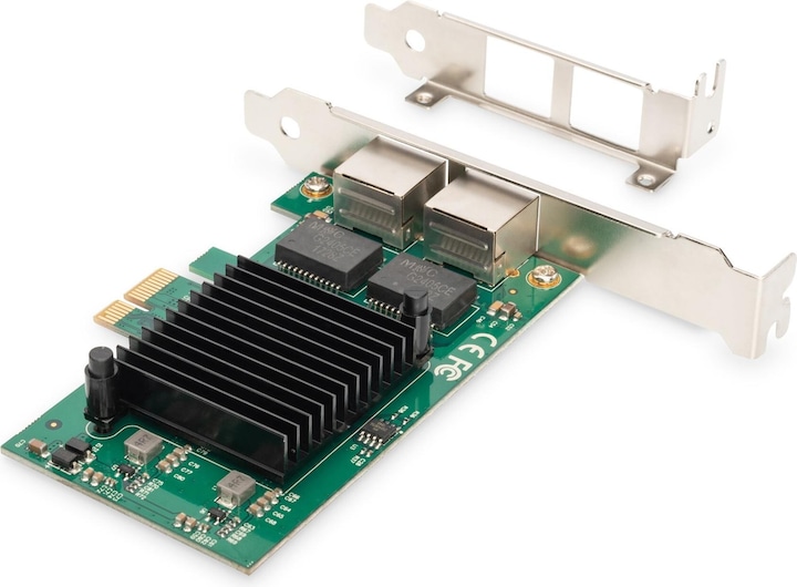 Actual product image Digitus Gigabit Ethernet PCI Express Card, 2-port (PCI-E x1)
