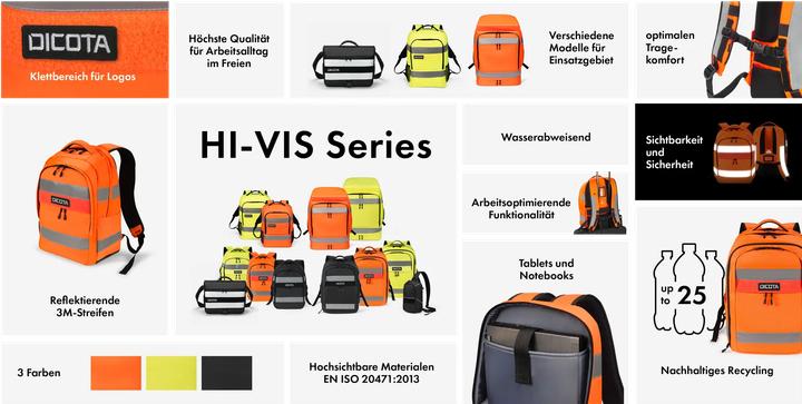 Image du produit Dicota Sac à dos HI-VIS 25 litres Orange (25 l)