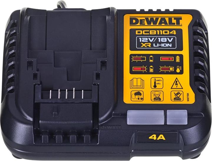 Produktbild DeWalt SDS-PLUS BOHRHAMMER 18V 2,1J 2 x 5,0Ah XR LI-ION KURZHAMMER TSTAK DCH273P2T (Akkubetrieb)