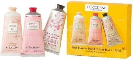 Produktbild L'Occitane Pink Flowers Hand Cream Trio (225 ml)