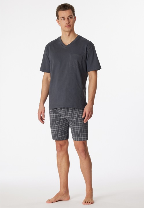 Actual product image Schiesser short pyjama shorty pyjamas 100% cotton | also in oversizes (62)