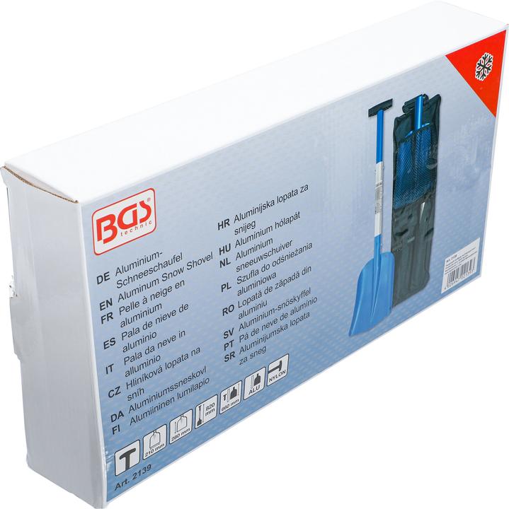 Immagine prodotto BGS Aluminium-Schneeschaufel | mit steckbarem Schnellverschluss-Stiel