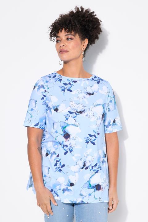 Produktbild Miamoda T-Shirt, A-Linie, Blumendruck (48)