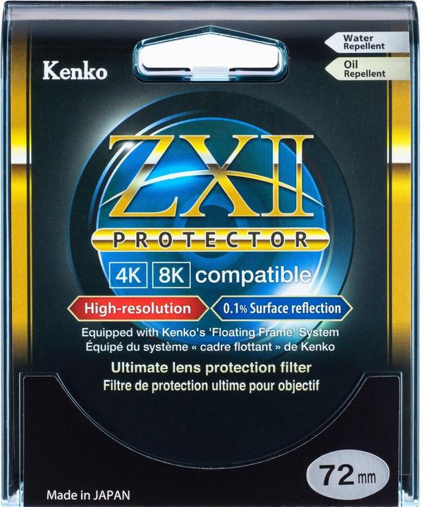 Actual product image Kenko Filtr ZX II Protector 49mm (49 mm, Colour filters)