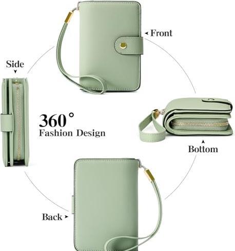 Produktbild Only-Bags.Store Portemonnaie Reissverschluss mit Münzfach & RFID-Schutz