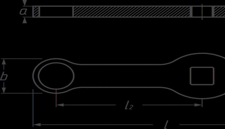 Produktbild HAZET Schlag-Ringschlüssel ∙ Doppelsechskant ∙ mit 2 Schlagflächen 2872SZ-27 ∙ Vierkant20 mm (3/4 Z… (27 mm)