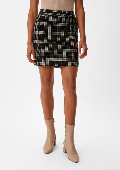 Actual product image Comma Rock Rock aus Multicolor-Tweed (42)