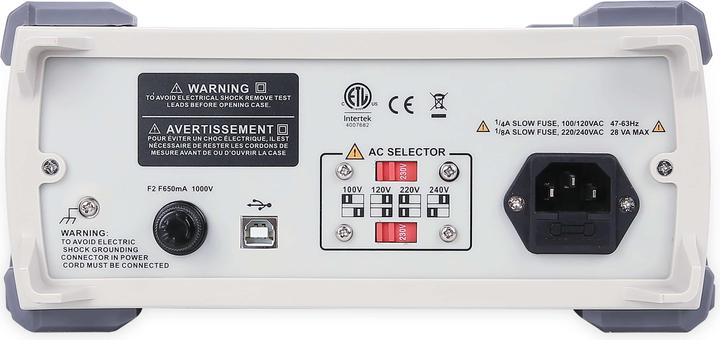 Immagine prodotto Uni-T Multimetro da tavolo a vero valore efficace UT8803E