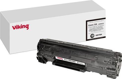 Actual product image Viking Toner Cartridge Compatible Canon 728 Black (FC)