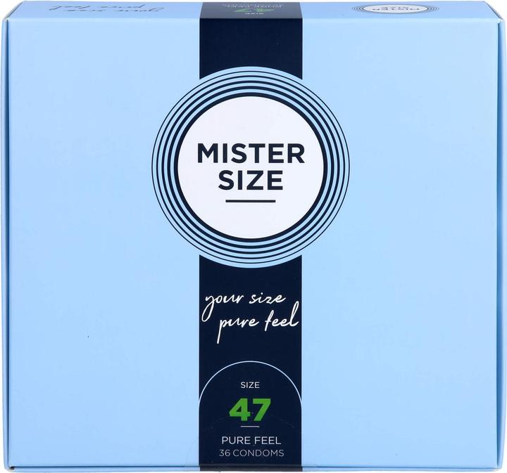 Productafbeelding Mister Size 47 - Puur gevoel (36 Pcs.)