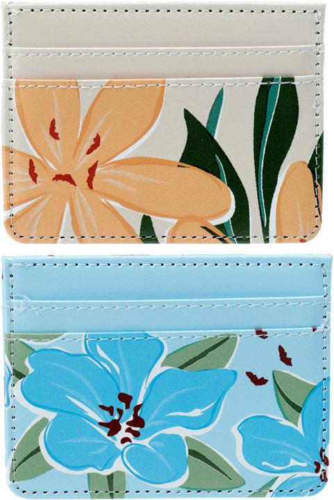 Immagine prodotto Puckator Custodia per carte di credito in tessuto botanico Florens con protezione RFID senza contatto