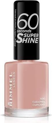 Image du produit Rimmel London 60 Seconds Super Shine (500 Cupcake au caramel, Vernis couleur)
