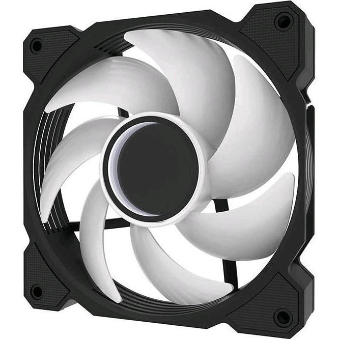 Thumbnail - Darkflash Tech Darkflash DR08 Cooling Fan (Black) (120 mm, 1 x), PC Lüfter, Schwarz