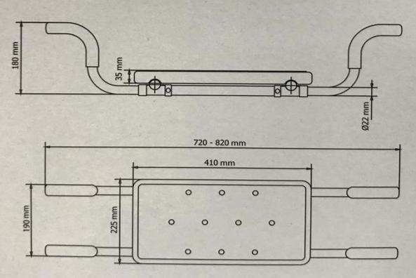Actual product image Stride Badewannenstuhl (125 kg)