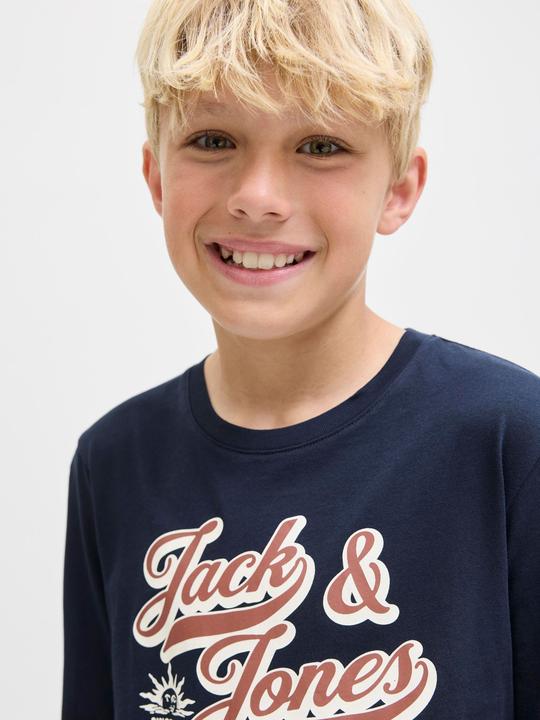 Immagine prodotto Jack & Jones Jjelogo Tee Ls O-Nec 2 Col Aw25 Noos Jnr (140)