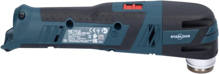 Productafbeelding Bosch Professional GOP 12V-28 Professionele Accu Multi-Cutter Starlock Brushless + 1x accu 2.0 Ah - zonder lader