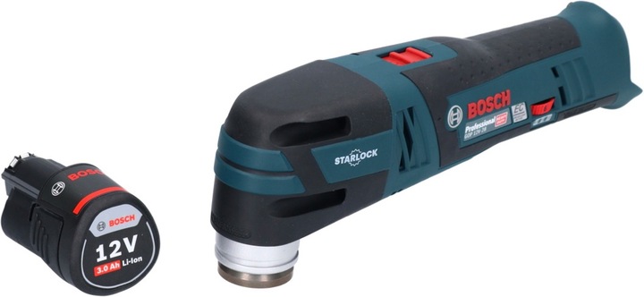 Actual product image Bosch Professional Bosch GOP 12V-28 Professional Battery Multi Cutter Starlock Brushless + 1x rechargeable battery 3.0