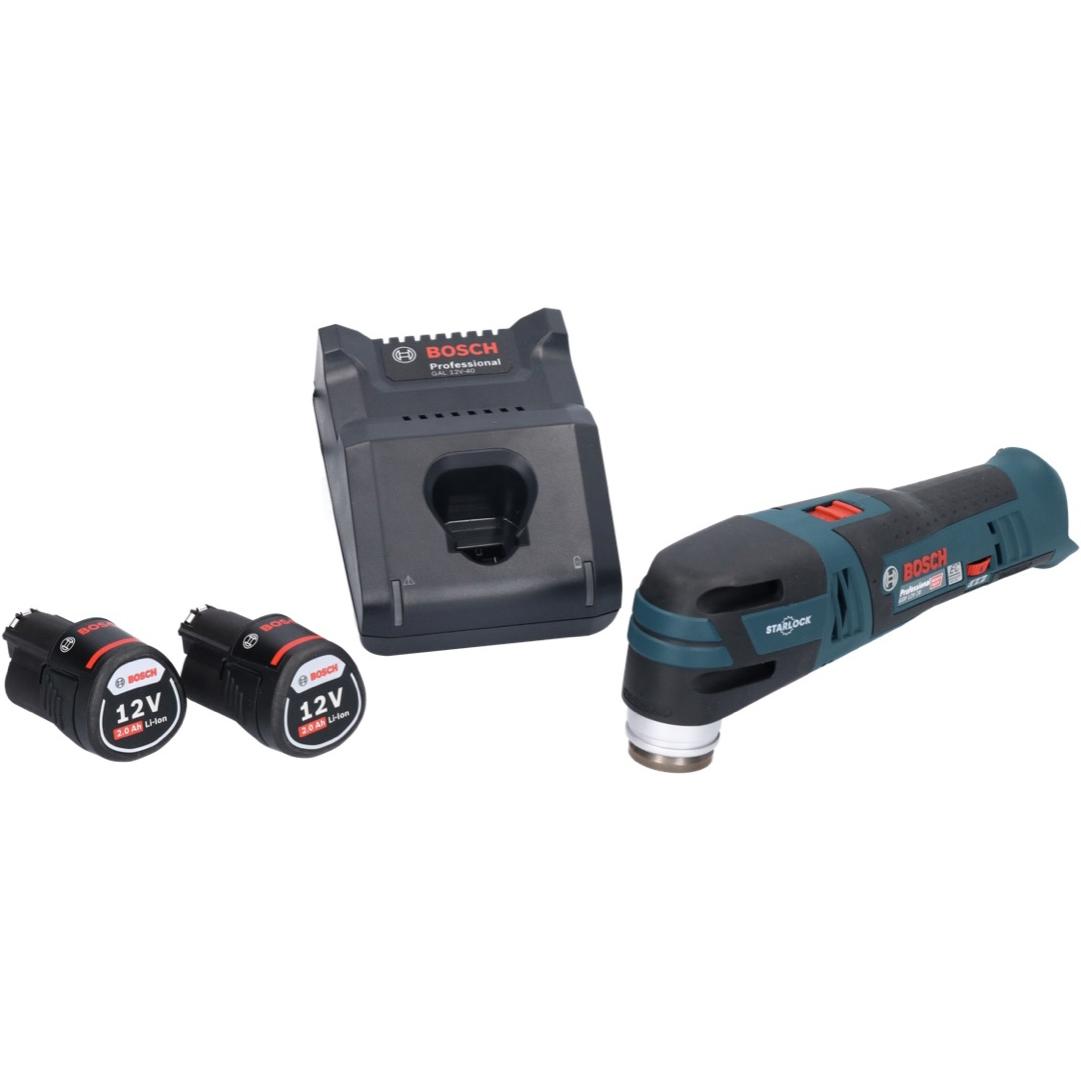 Thumbnail - Bosch Professional, Multifunktionswerkzeug, Bosch GOP 12V-28 Professional Akku Multi Cutter Starlock Brushless + 2x Akku...