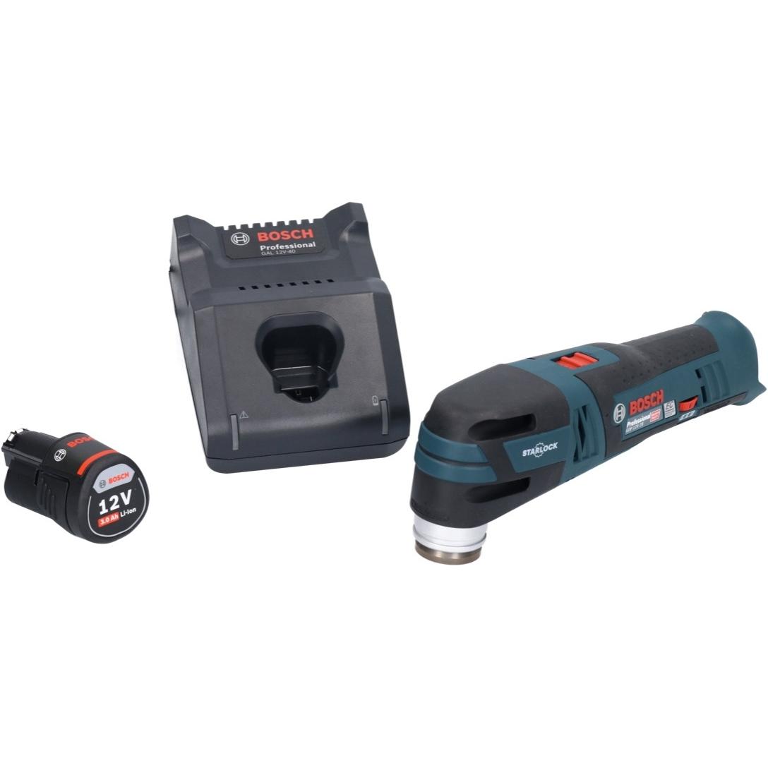 Thumbnail - Bosch Professional, Multifunktionswerkzeug, Bosch GOP 12V-28 Professional Akku Multi Cutter Starlock Brushless + 1x Akku...