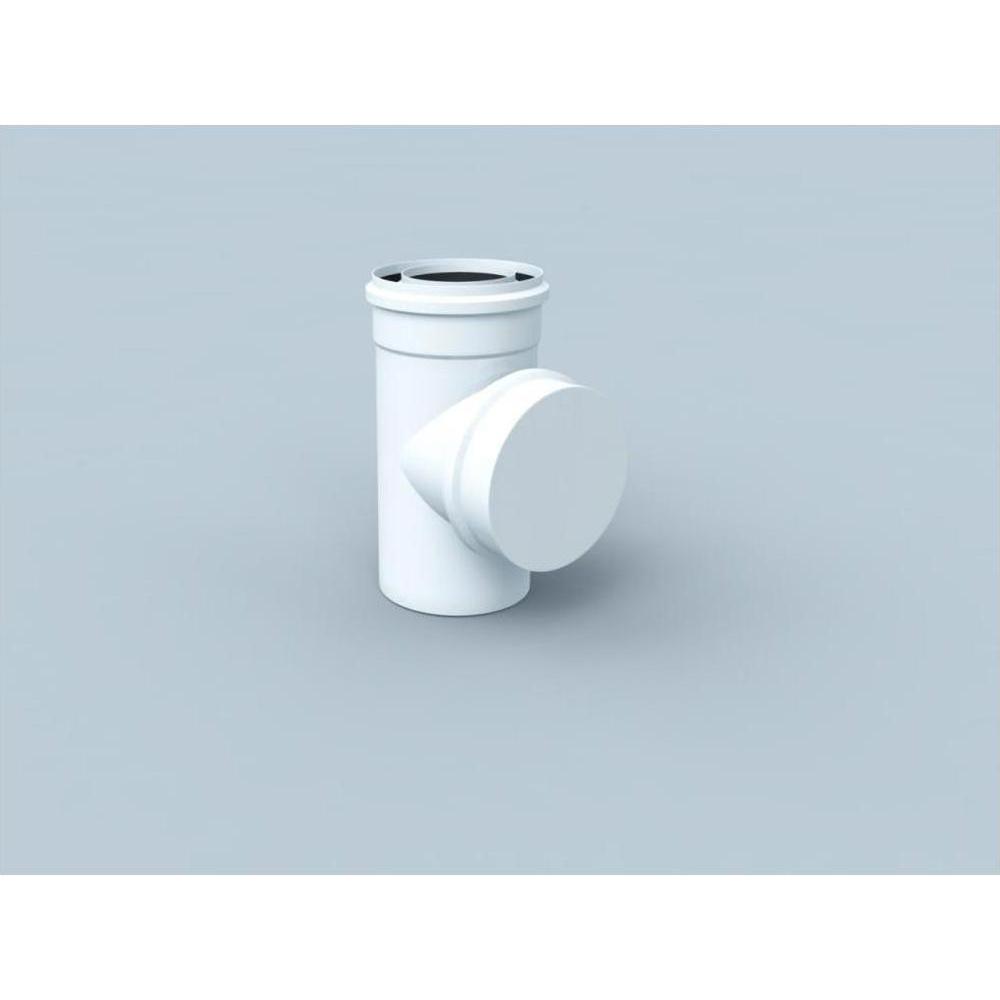 Bertrams, Zubehör Sanitärinstallation, Revisionselement Polyline LAS DN 80/125, innen, weiss