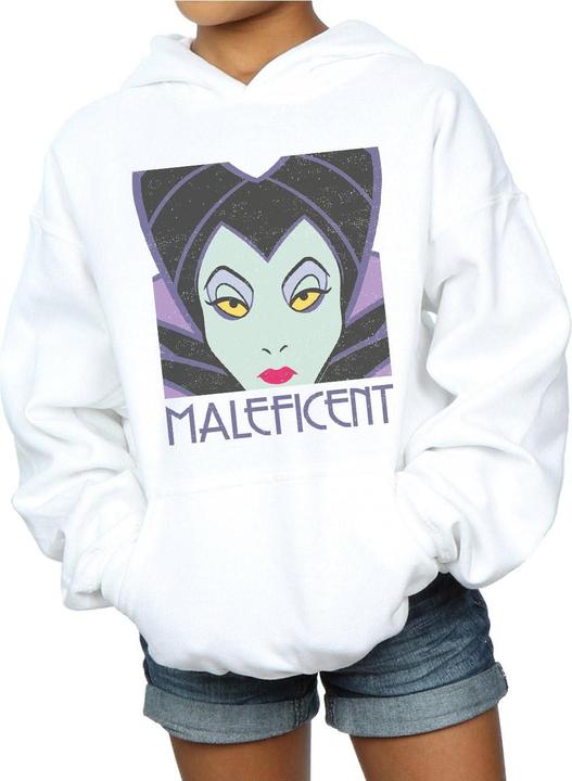 Immagine prodotto Disney Maleficent Cropped Head Felpa con Cappuccio Ragazze (116)
