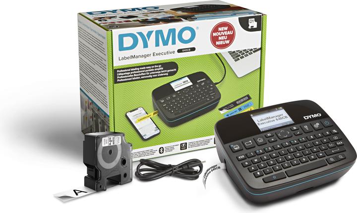 Dymo LabelManager 640CB 6/9/12/19/24mm D1-Bänder Qwertz