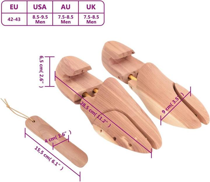 Actual product image vidaXL Parinor (42, 42.5, 43, 42 2/3, 2 x)
